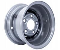 SRW Steel Trailer wheel silver