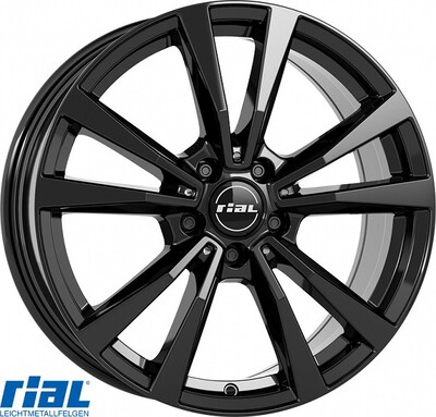RIAL M12 B 9,0X19, 5X112/49 (66,6) (B) (TUV) (PK/R14) KG810 ECE E43AMG REAR *