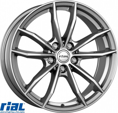 RIAL X12 GR 8,0X19 5X112/30 (66,7) (GR) (BMW)  KG810